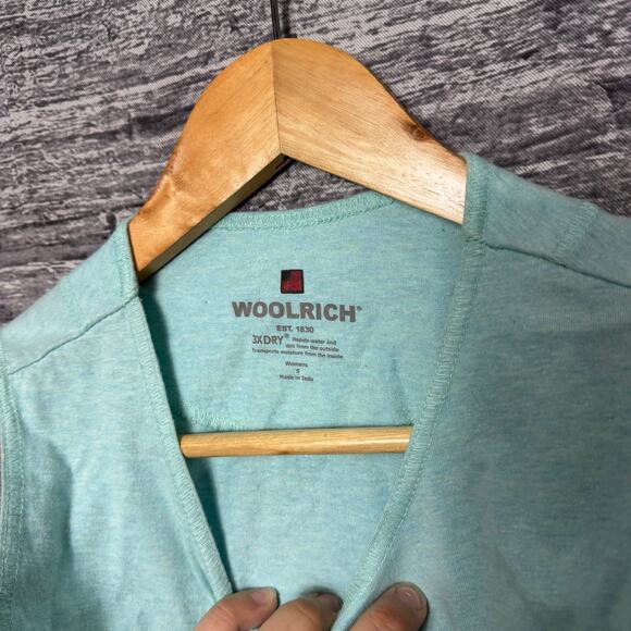 Woolrich 3xDry 100% Cotton Tank Top Women Size S HAS FLAW Repels - Picture 4 of 8